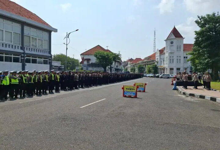Amankan Aksi Damai Kelompok Silat di Surabaya, Polrestabes Terjunkan 1.839 Petugas Gabungan