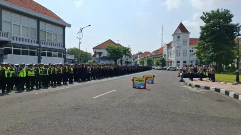Amankan Aksi Damai Kelompok Silat di Surabaya, Polrestabes Terjunkan 1.839 Petugas Gabungan