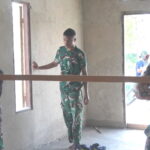 Kodim 1015/Sampit Laksanakan Karya Bakti Rehab RTLH Tahun 2026