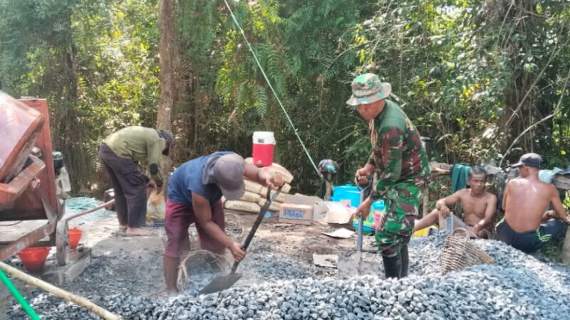 Pembangunan Jembatan Armco Terus Berlanjut