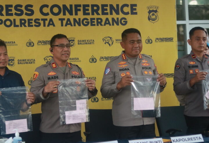 Polresta Tangerang Ringkus Pelaku Curas di Tigaraksa, Penadah Motor Hasil Rampasan Diburu