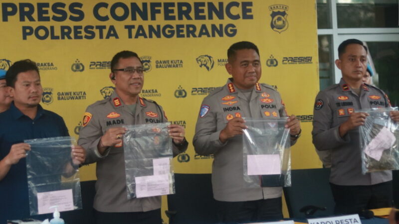 Polresta Tangerang Ringkus Pelaku Curas di Tigaraksa, Penadah Motor Hasil Rampasan Diburu