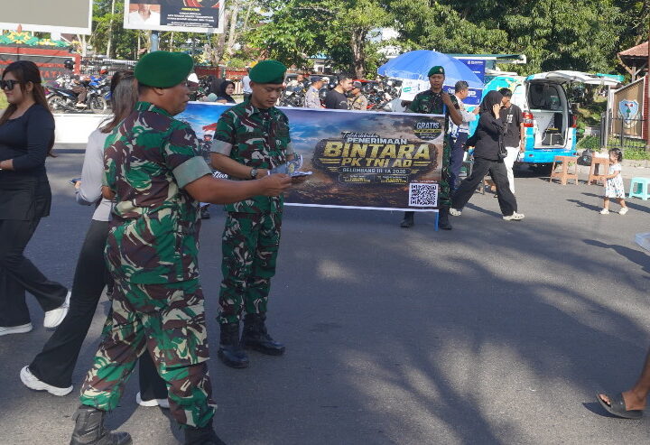 Jaring Minat Generasi Muda, Kodim 1015/Sampit Gelar Sosialisasi dan Bagikan Brosur Pendaftaran TNI AD