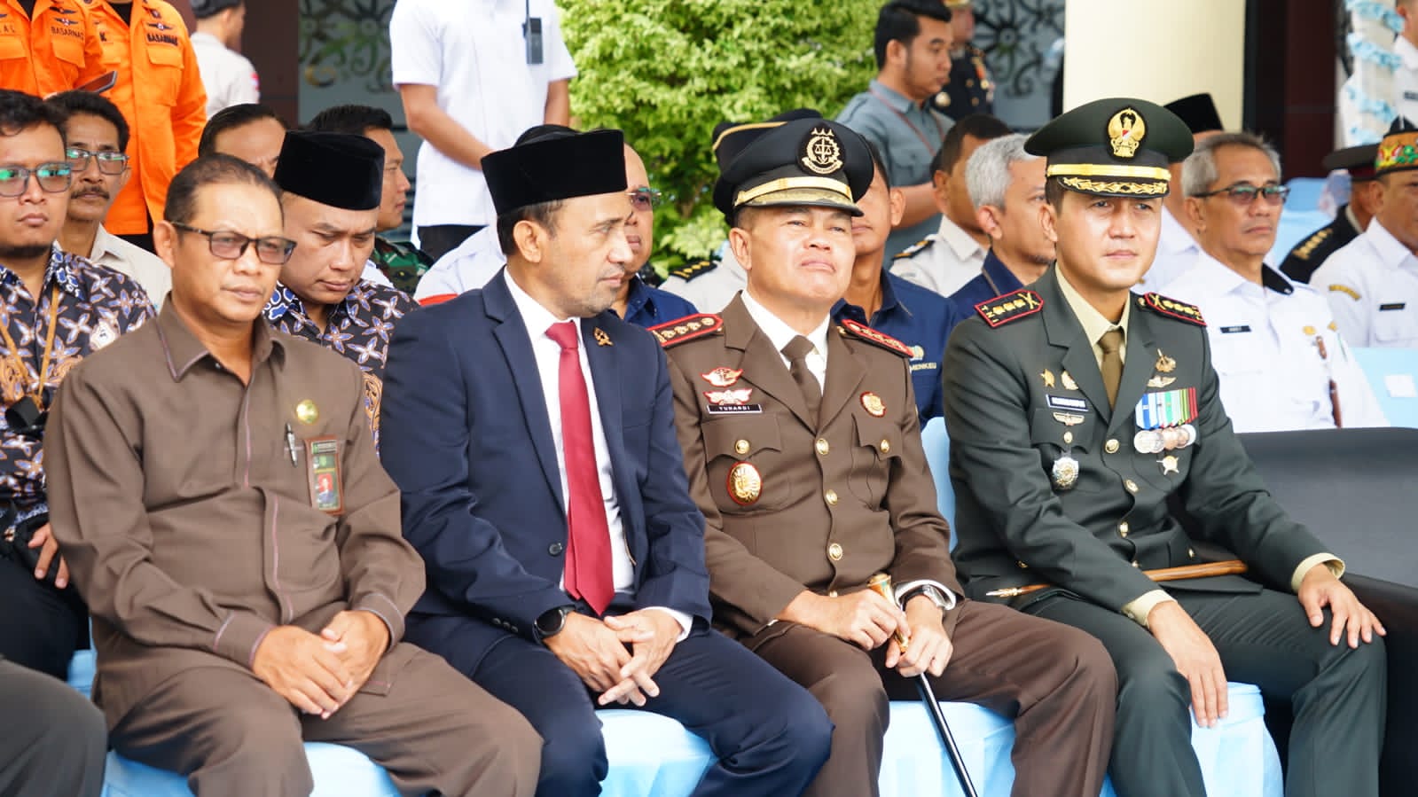Bentuk Sinergi, Dandim 1016/Plk Hadiri Upacara Peringatan HUT Bhayangkara ke-80