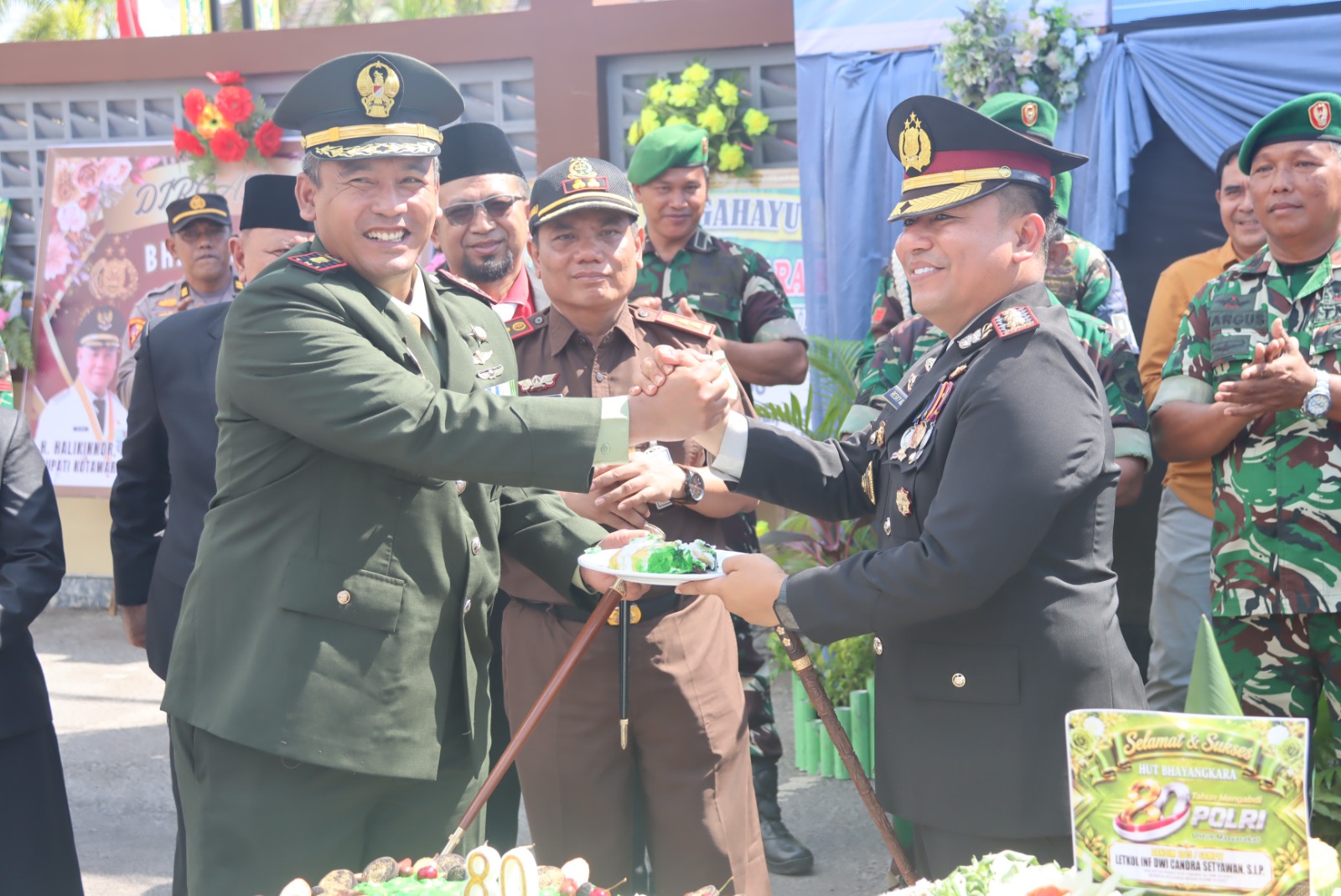 Polres Kotim Gelar Syukuran HUT Bhayangkara Ke-80, Teguhkan Semangat “80 Tahun Mengabdi untuk Masyarakat”