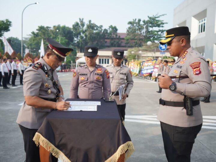 Rotasi Pejabat Polresta Tangerang, Kapolresta: Organisasi Harus Terus Bergerak Menjawab Tantangan