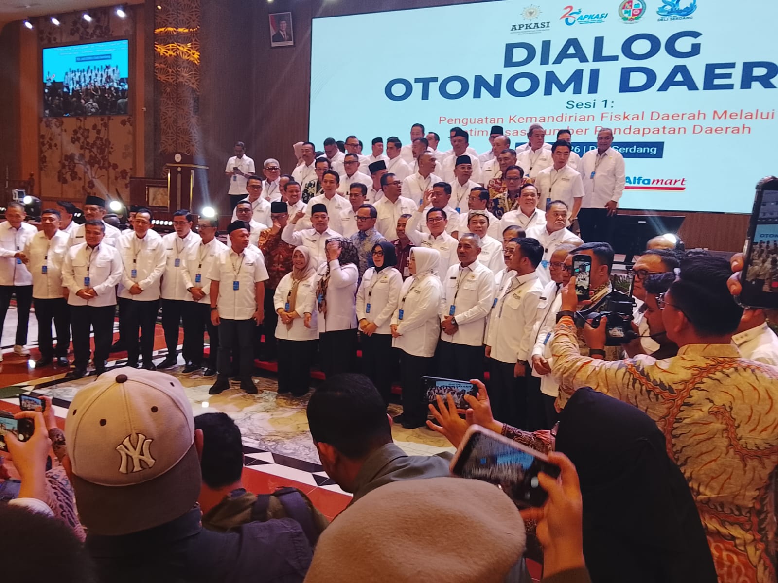 Wamendagri Bima Arya Sugiarto Resmi Membuka HUT APKASI Yang Ke-26 Th di Deli Serdang