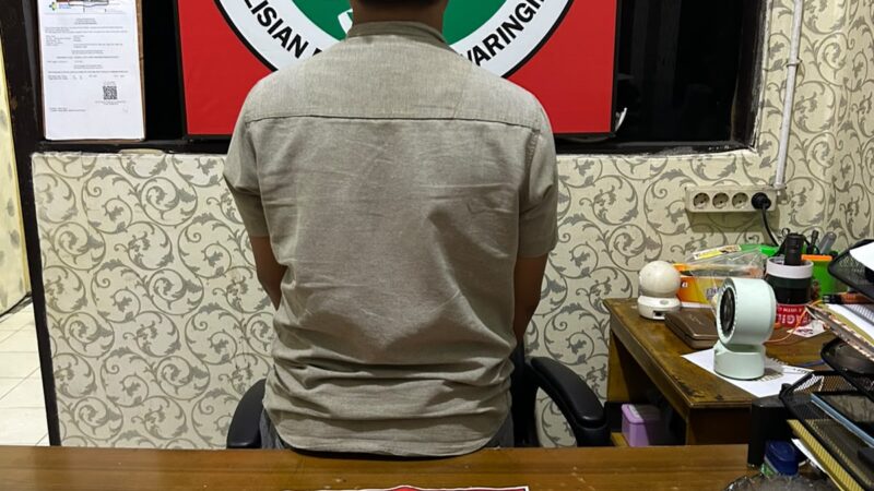 Satresnarkoba Polres Kotim Ringkus Pemuda Pengedar Sabu 7,85 Gram di Baamang