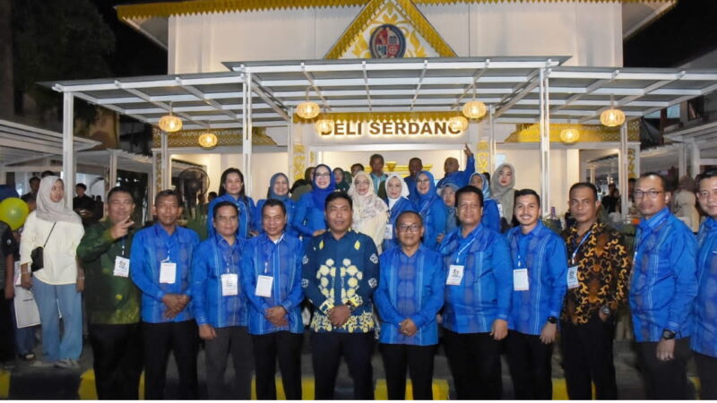 Wabup Lom Lom Suwondo SS ‘Tampilkan Potensi Unggulan Dan Mini Mall Pelayanan Publik Pada PRSU ke-50