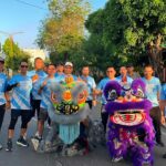 Ribuan Warga Sampit Padati Fun Run Bhayangkara Ke-80 Polres Kotim