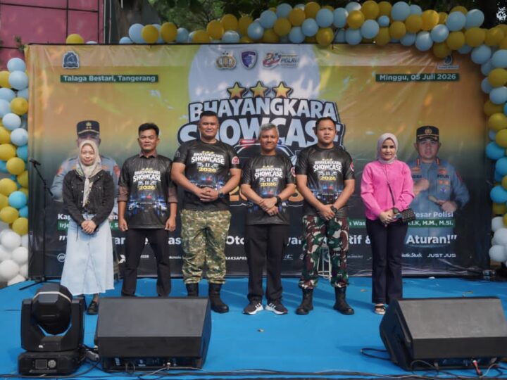 Bhayangkara Showcase, Polresta Tangerang Ajak Salurkan Hobi Otomotif Secara Positif