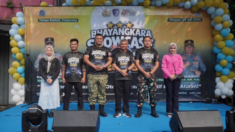 Bhayangkara Showcase, Polresta Tangerang Ajak Salurkan Hobi Otomotif Secara Positif