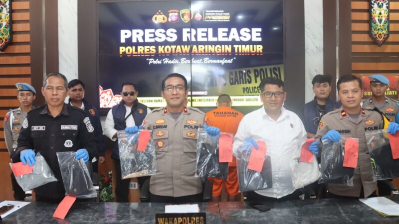 Polres Kotim Ungkap Kasus Pembunuhan dan Pengeroyokan di Mentaya Hulu, 2 Tersangka Diamankan