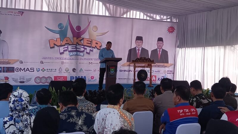 Polsek Panongan Amankan Pelaksanaan Tangerang Naker Fest 2026, Ratusan Pencari Kerja Ikuti Job Fair
