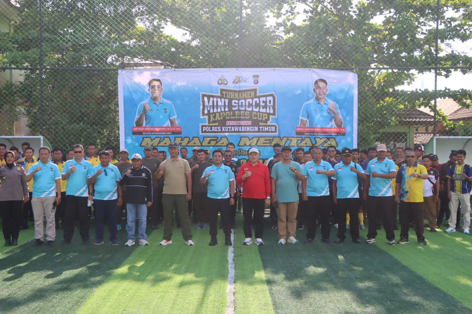 Peringati HUT Bhayangkara ke-80, Kapolres Kotim Buka Turnamen Mini Soccer Kapolres Cup 2026
