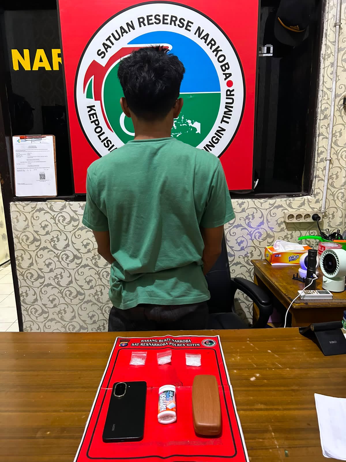 Bawa, Simpan, dan Jual Sabu: Satresnarkoba Polres Kotim Amankan Pria Berinisial AR