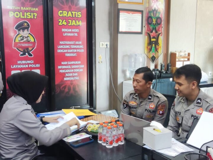 Pastikan Pelayanan Prima dan Bebas Pungli, SPKT Polda Kalteng Tinjau Langsung Polres Kotim