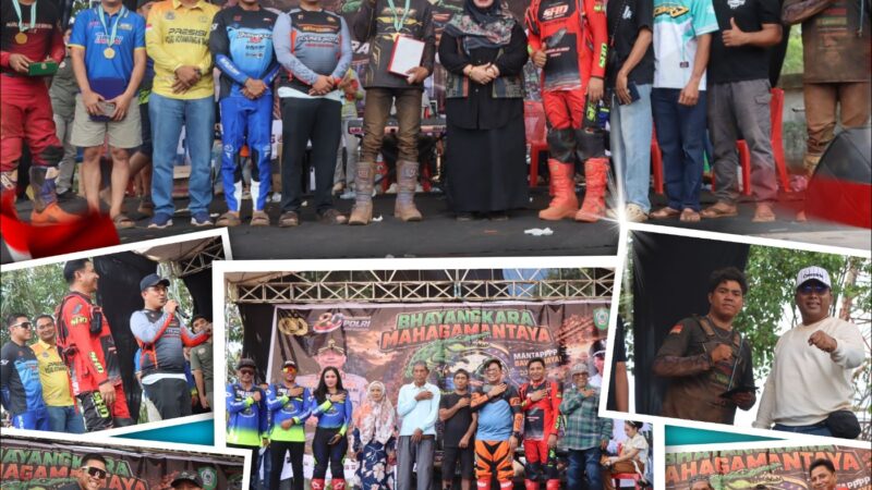 Ratusan Raider Tumpah Ruah di Kotim, Bhayangkara Mahaga Mentaya Trail Meriahkan Hari Bhayangkara ke-80 dengan Semangat Kebersamaan