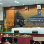 Dandim 1015/Sampit Hadiri Pengesahan Warga Baru Tingkat I PSHT Cabang Kotawaringin Timur