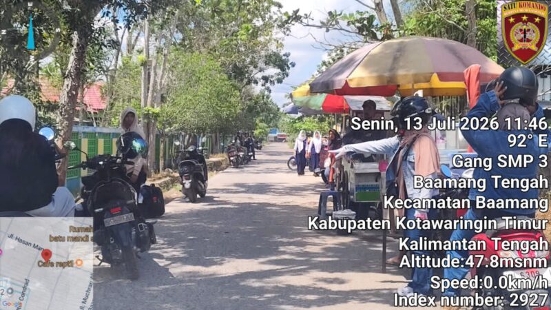 Sering Picu Kemacetan, Aktivitas Pedagang Jajanan di Gang SMPN 3 Baamang Tengah Dikeluhkan Warga