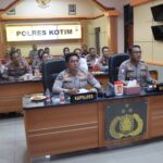 Antisipasi Kemarau Panjang, Polres Kotim Ikuti Zoom Meeting Arahan Kapolda Kalteng Terkait Karhutla dan SPPG