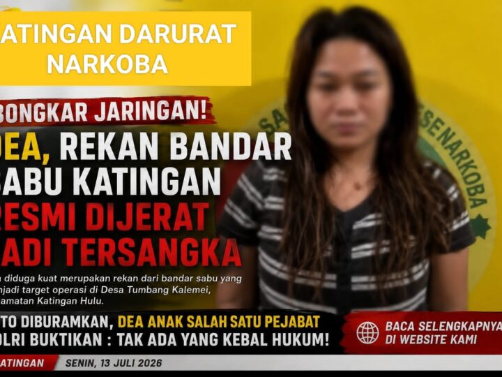 Kasus Penyerangan Polisi di Katingan: Rekan Bandar Sabu Berinisial Dea Resmi Jadi Tersangka Baru