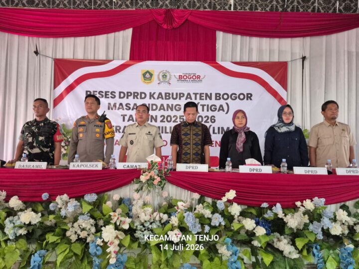 Kawal Aspirasi Rakyat, Danramil 0621-23/Parungpanjang Kawal Kondusifitas Reses DPRD Kabupaten Bogor di Tenjo