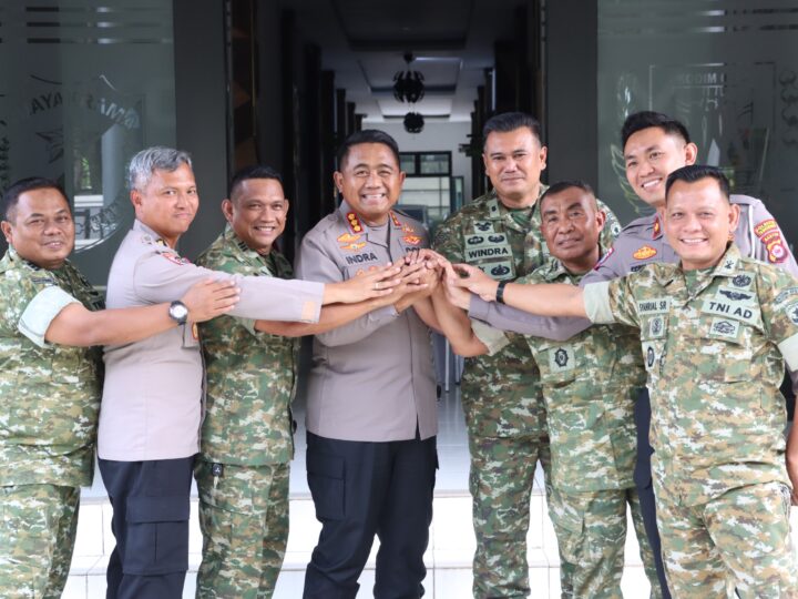 Perkuat Soliditas TNI-Polri, Kapolresta Tangerang Jalin Silaturahmi dengan Kodim 0510/Tigaraksa
