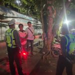 Cegah Balap Liar dan Gangguan Kamtibmas, Satlantas Polres Kotim Gelar “Blue Light Patrol” di Kota Sampit