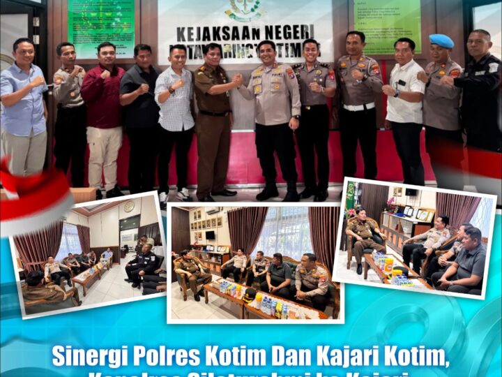 Pererat Sinergi Penegakan Hukum, Kapolres Kotim Sambangi Kantor Kejaksaan Negeri