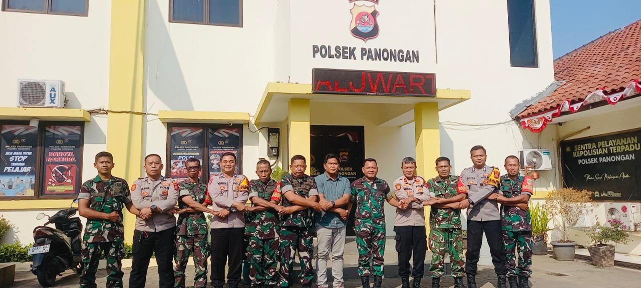 Kapolsek Panongan dan Danramil 14/Panongan Perkuat Kolaborasi Demi Keamanan Masyarakat