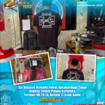 Modus Sepatu Fila: Polres Kotim dan Bea Cukai Gagalkan Penyelundupan 77 Gram Ganja Lewat Ekspedisi