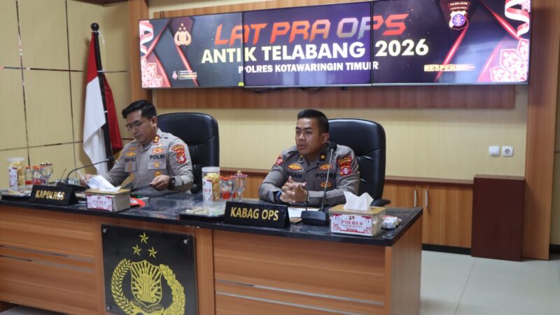 Tingkatkan Kinerja dan Jaga Kamtibmas, Polres Kotim Gelar Operasional Triwulan II Tahun 2026