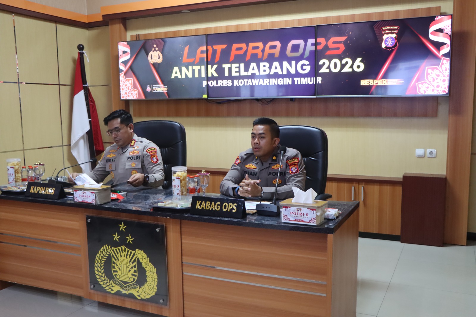 Tingkatkan Kinerja dan Jaga Kamtibmas, Polres Kotim Gelar Operasional Triwulan II Tahun 2026