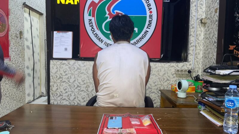 Simpan Sabu di Dapur Rumah, Warga Parenggean Diringkus Satresnarkoba Polres Kotim