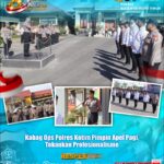 Pimpin Apel Pagi, Kabag Ops Polres Kotim Tekankan Kedisiplinan Personel dan Kesiapsiagaan Hadapi Karhutla