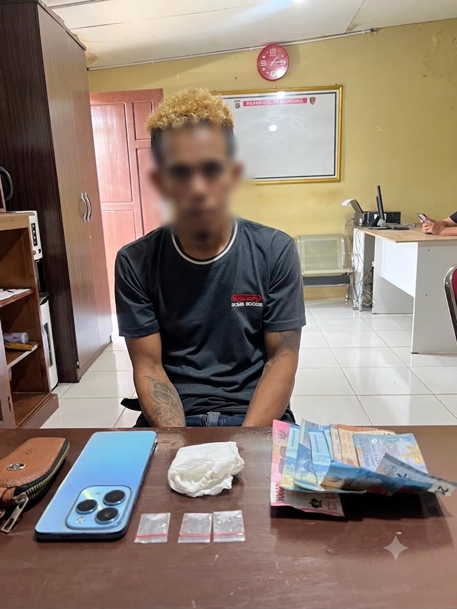Kedapatan Simpan Sabu di Gantungan Kunci Mobil, Seorang Pria di Telawang Ditangkap Polisi