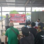 Cegah Kabut Asap, Satbinmas Polres Kotim Gelar Sosialisasi Karhutla di Pasir Putih