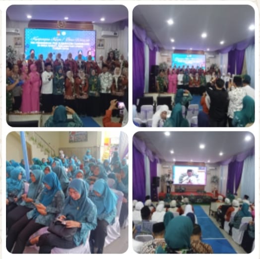 TP PKK Kab.Tanggerang Lakukan Kunjungan Kerja Bina Wilayah/Binwil Ke Desa Babat Kec. Legok