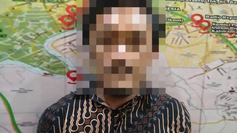Sat Reskrim Polres Kotim Mengamankan Terlapor Dugaan Penggelapan di Banjarmasin.