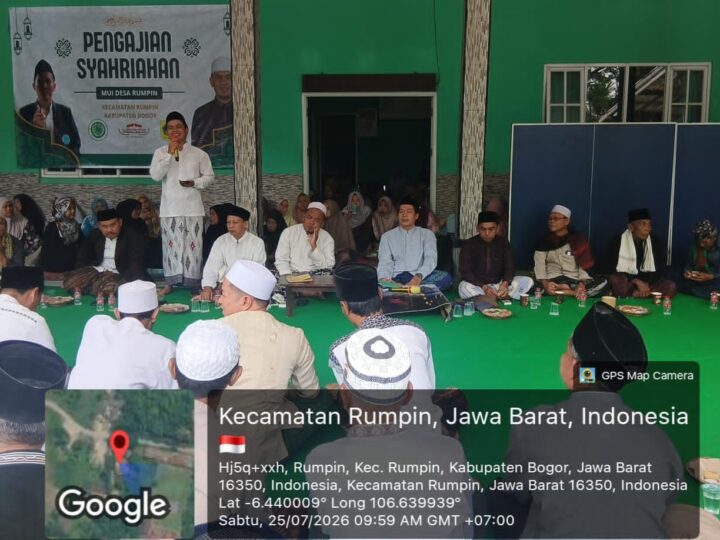 Gema Sepritual MUI Desa Rumpin, Menguatkan Rasa Persaudaraan Sesama Warga Desa Rumpin