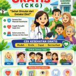 UPT Puskesmas Bandung Tulungagung Gelar Layanan Cek Kesehatan Gratis, Wujudkan Deteksi Dini Untuk Masyarakat