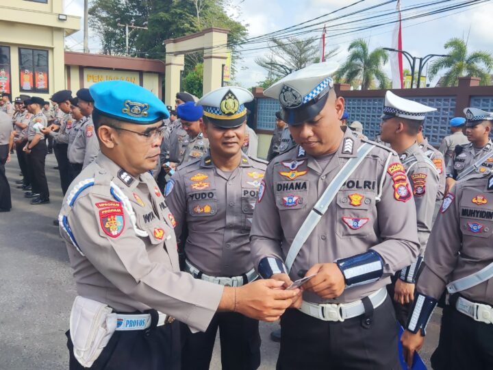 Tingkatkan Kedisiplinan Personel, Polres Kotim Gelar Kegiatan Gaktibplin