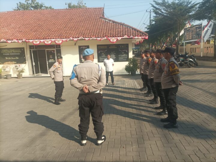 Polsek Panongan Gelar Apel Pagi, Tingkatkan Disiplin dan Kesiapsiagaan Personel