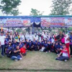 Ketua TP-PKK Ny.dr.Hj.Jelita Asri Ludin Tambunan Membuka Festival Olahraga Tradisional “Bola Kasti Antar Ibu-ibu”
