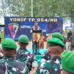 Pangdam I/BB Kunjungi Yonif TP 954/Naga Berkisar, Perkuat Profesionalisme dan Semangat Pengabdian Prajurit