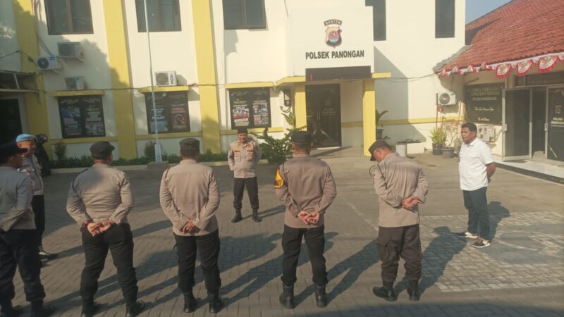 Polsek Panongan Gelar Apel Pagi, Tingkatkan Disiplin dan Kesiapsiagaan Personel
