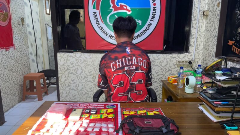 Polres Kotim Ringkus Pria Paruh Baya di Baamang Tengah, Kerap Transaksi Sabu hingga Ratusan Gram