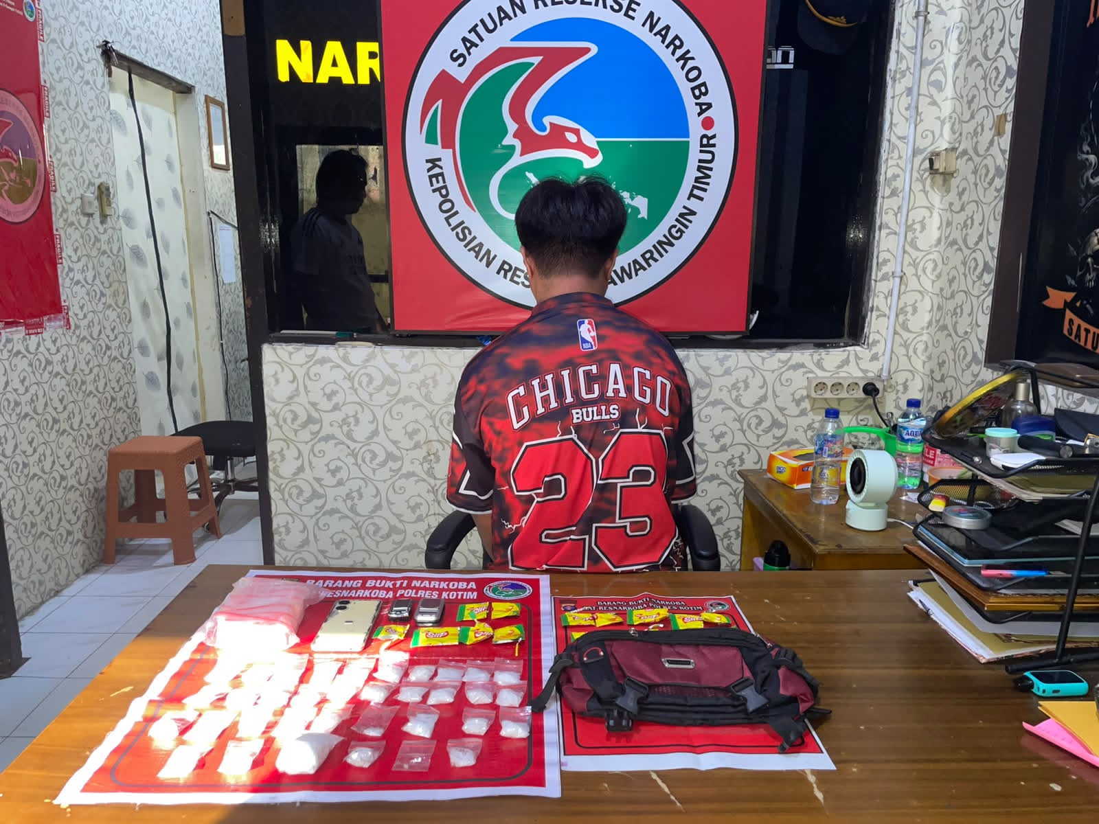 Polres Kotim Ringkus Pria Paruh Baya di Baamang Tengah, Kerap Transaksi Sabu hingga Ratusan Gram