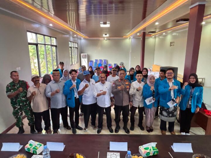Polsek Panongan Hadiri Pembukaan KKN Kelompok 275 UIN Syarif Hidayatullah Jakarta di Desa Serdang Kulon